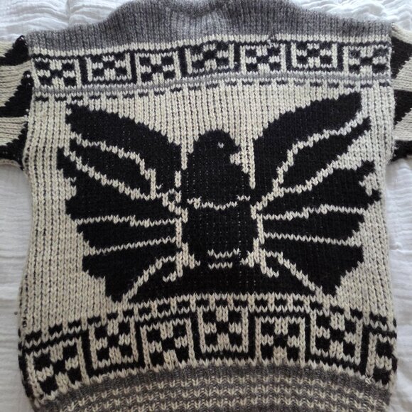 Vintage virgin wool, Tundra sweater. - Picture 3 of 7